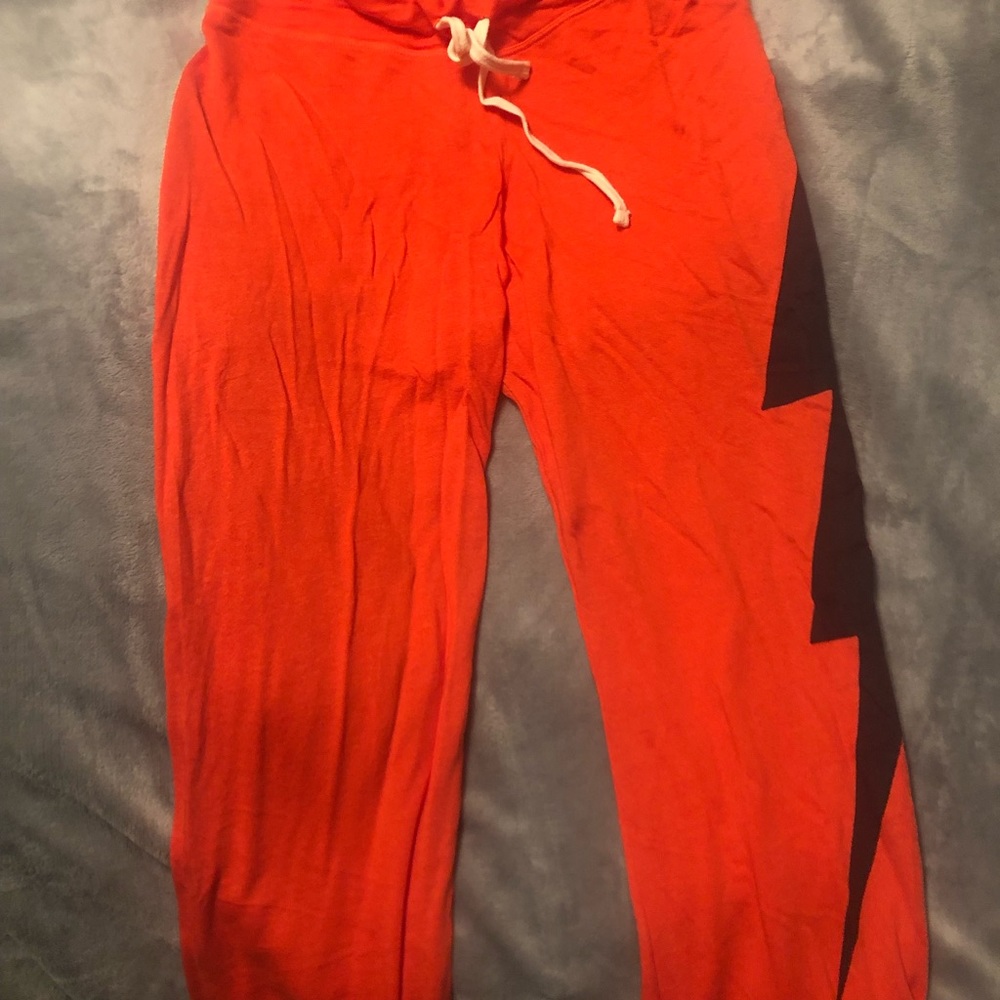NWT Sundry Lightning Bolt Sweatpants